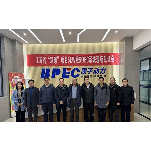 質子動力5kW級SOEC系統順利見證驗收，即將交付